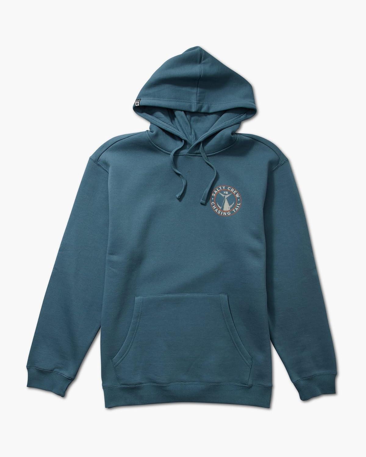 image:imageSalty Crew Mens Tailed Hood Fleece Mens Fashion Casual Long Sleeve Hoodie Cotton Lifestyle Beach ApparelSlate