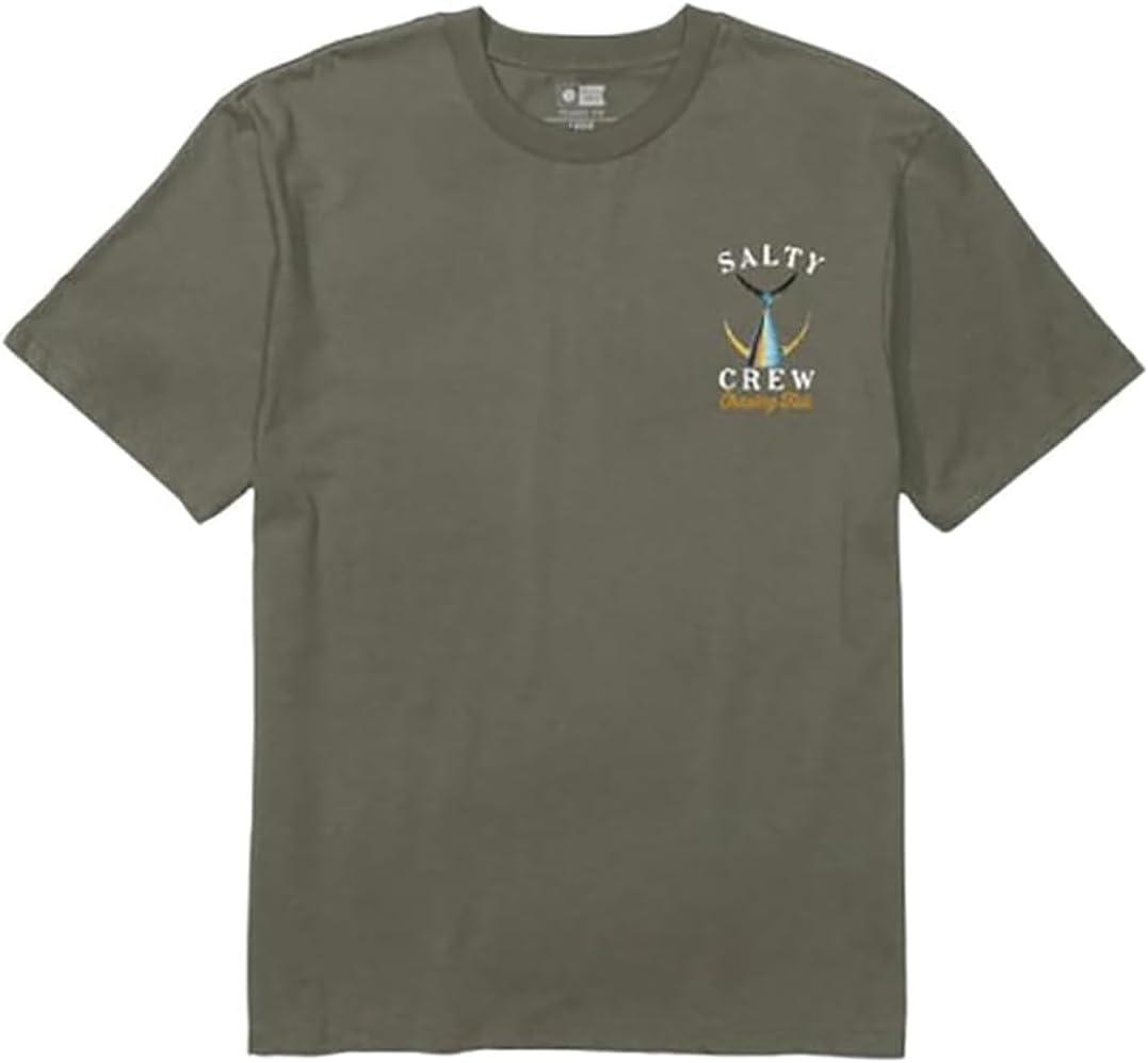 image:imageSalty Crew Tailed SS Tee Mens Fashion Casual Short Sleeve TShirt Cotton Regular Fit Lifestyle Beach ApparelDusty Olive