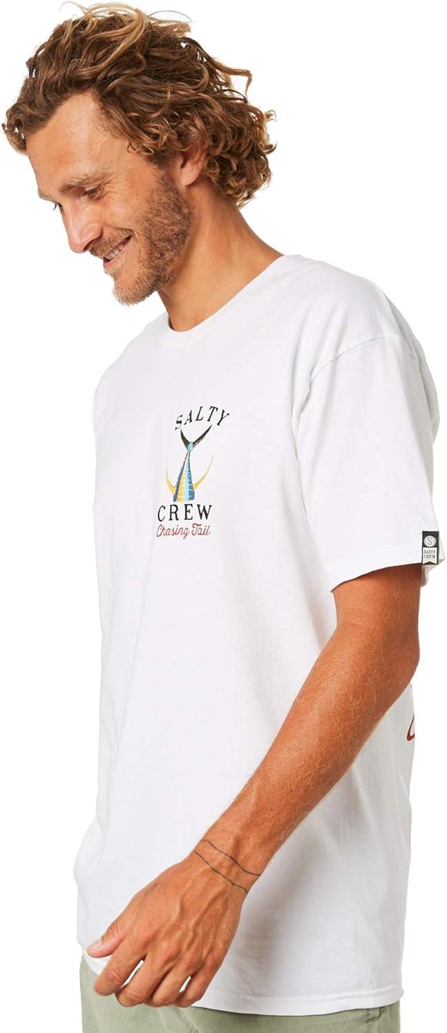 image:imageSalty Crew Tailed SS Tee Mens Fashion Casual Short Sleeve TShirt Cotton Regular Fit Lifestyle Beach ApparelWhite