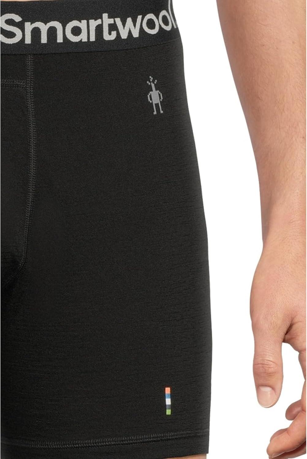image:imageSmartwool Mens Merino Boxer BriefBlack