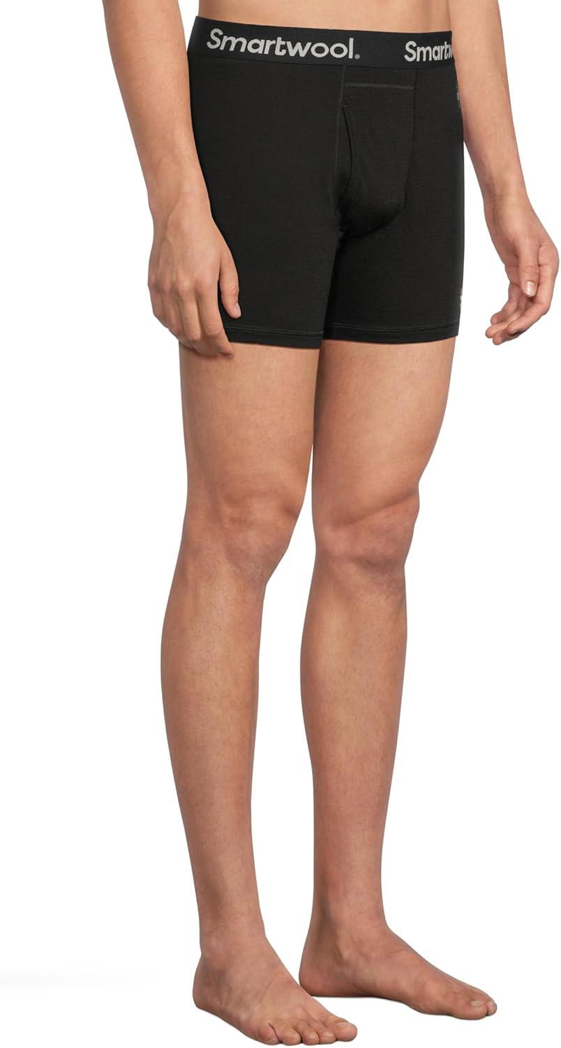 image:imageSmartwool Mens Merino Boxer BriefBlack