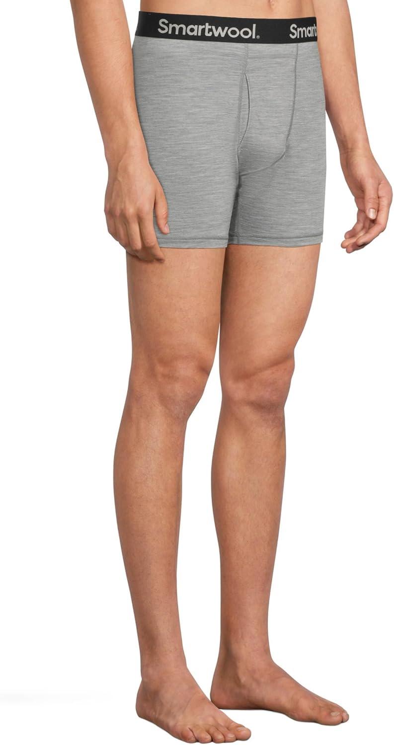 image:imageSmartwool Mens Merino Boxer BriefLight Gray Heather