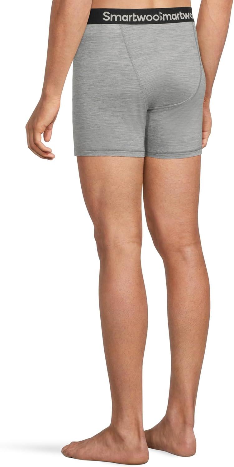 image:imageSmartwool Mens Merino Boxer BriefLight Gray Heather