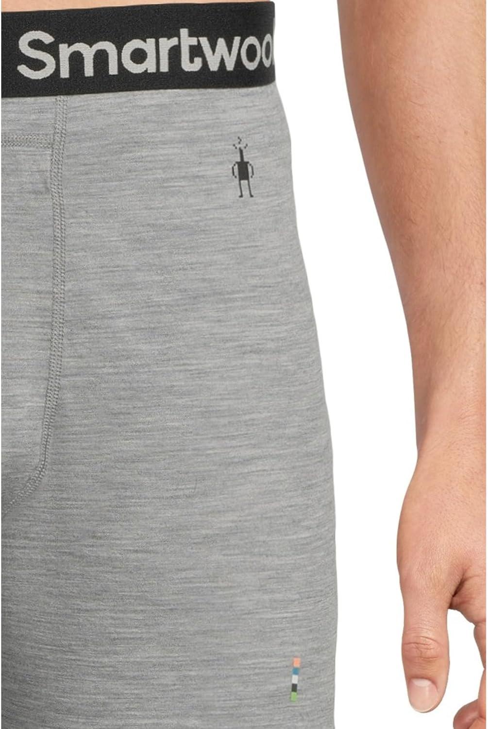 image:imageSmartwool Mens Merino Boxer BriefLight Gray Heather