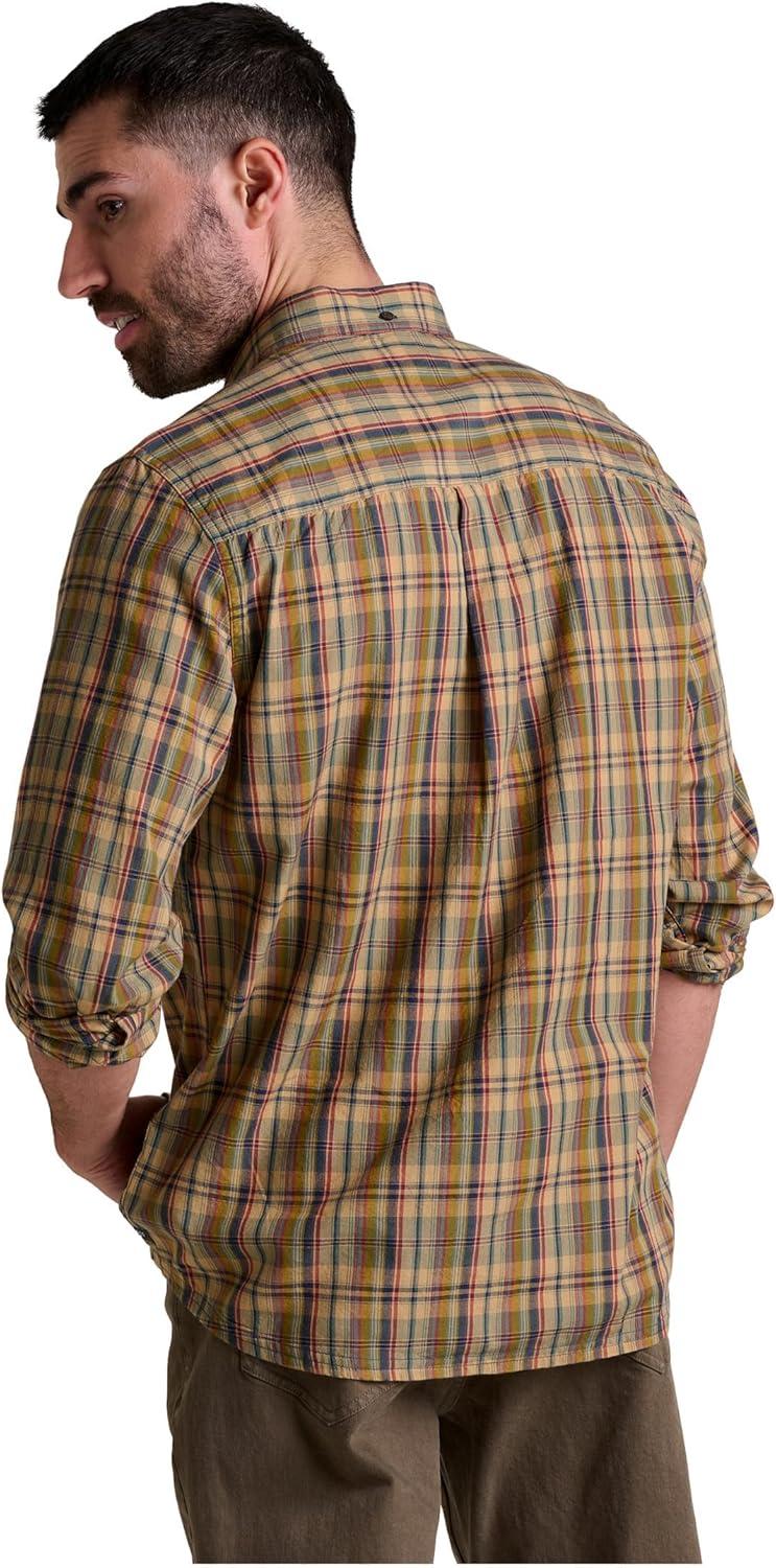 image:imageToadampCo Mens Airscape Long Sleeve ShirtLaurel Plaid