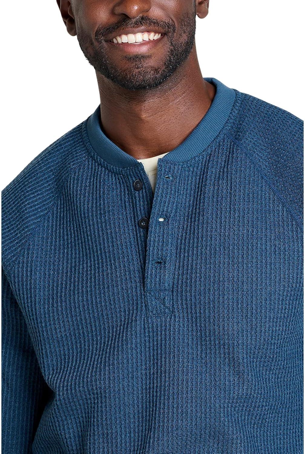 image:imageToadampCo Mens Bitterroot Long Sleeve HenleyMidnight
