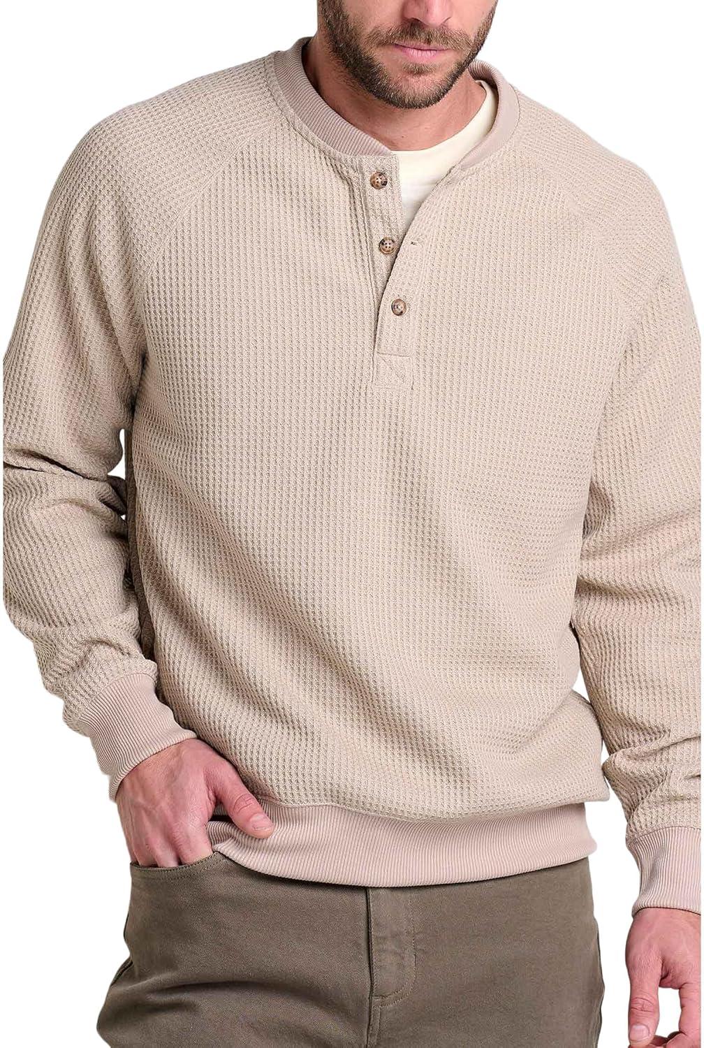 image:imageToadampCo Mens Bitterroot Long Sleeve HenleyTwine