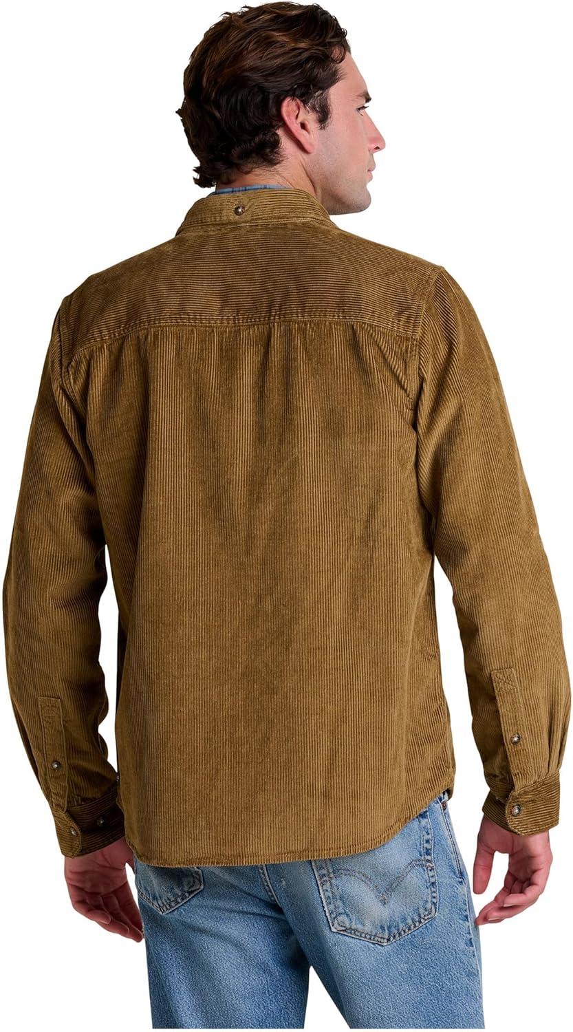 image:imageToadampCo Mens Cascadia Long Sleeve ShirtHoney Brown