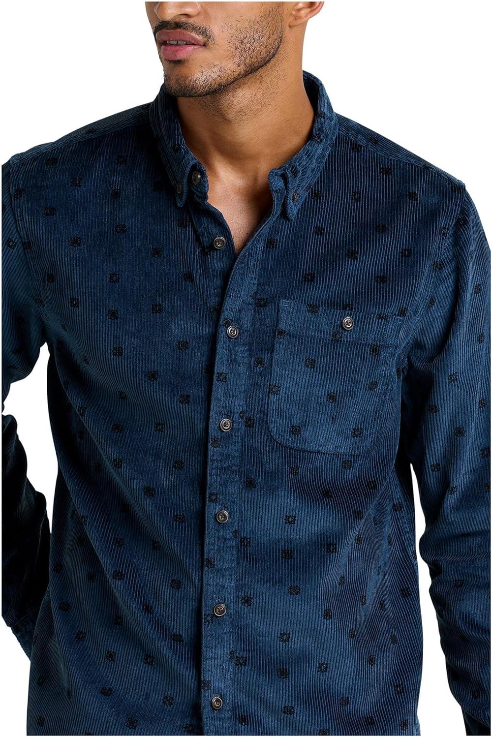 image:imageToadampCo Mens Cascadia Long Sleeve ShirtMidnight Geo Print