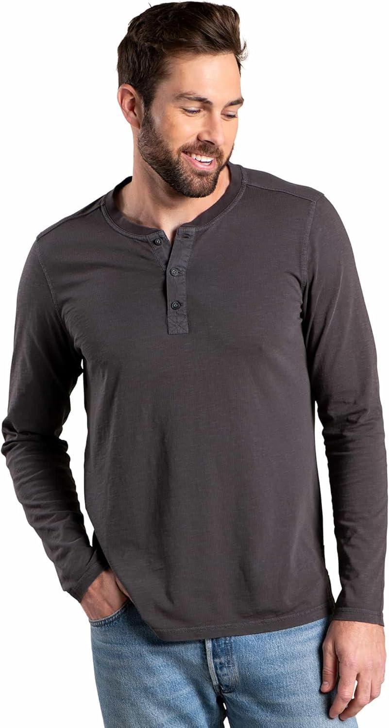 image:imageToadampCo Primo Long Sleeve HenleySoot Vintage Wash