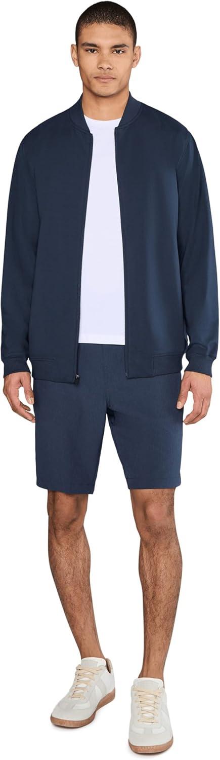 image:imageTravisMathew Men Stretchknit BomberTotal Eclipse