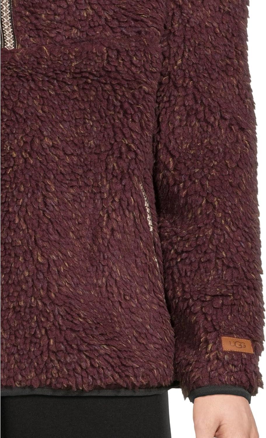 image:imageUGG mens Uggbraid Confetti Half ZipWild Grape