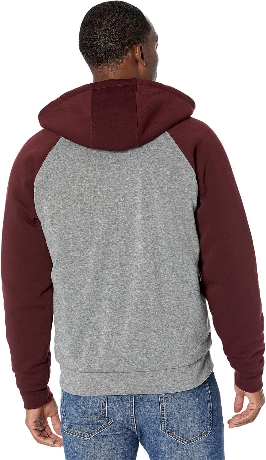 image:imageUS POLO ASSN ColorBlock Raglan HoodieMulled Wine