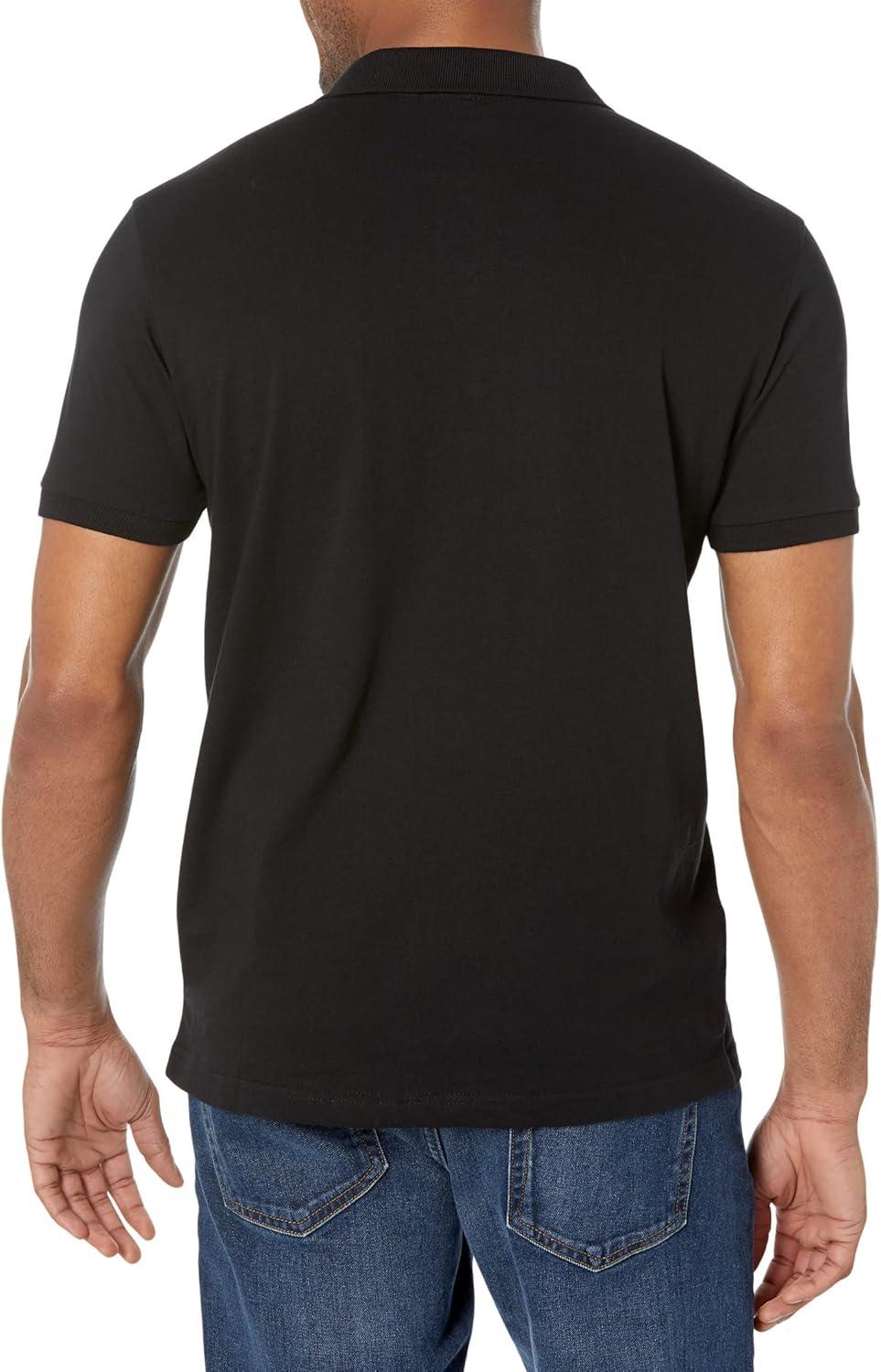 image:imageUS POLO ASSN Jersey Two ColorBlock Chest Stripe Knit ShirtBlack
