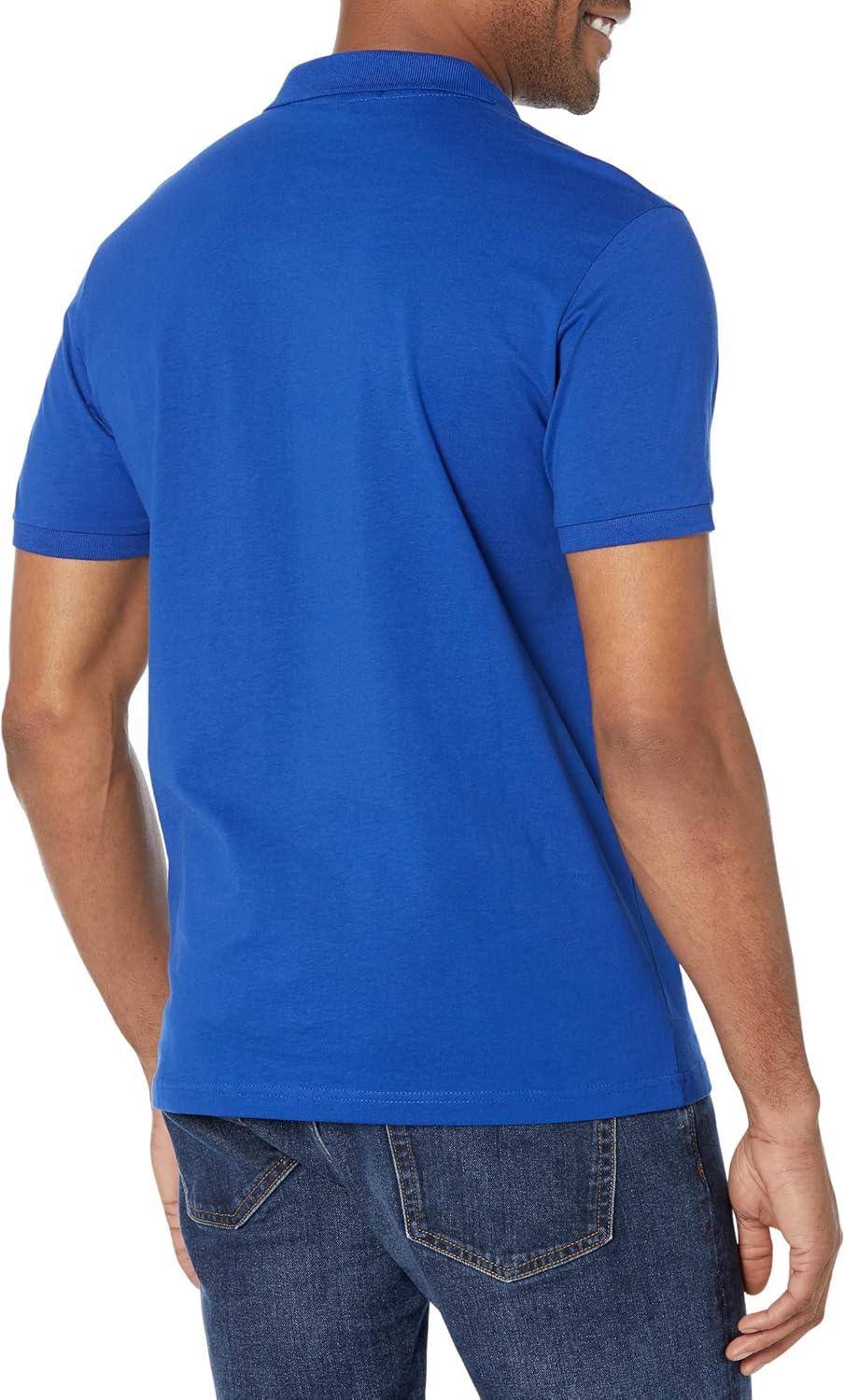 image:imageUS POLO ASSN Jersey Two ColorBlock Chest Stripe Knit ShirtBlue Raft
