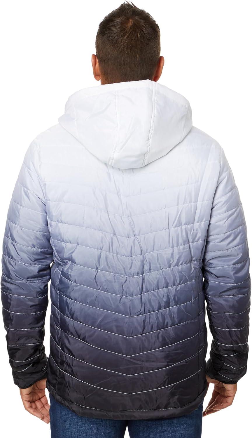 image:imageUS POLO ASSN Mens Dip Dyed Chevron PufferBlack