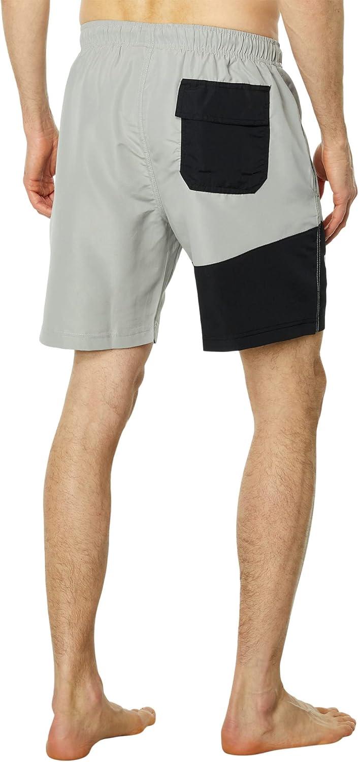 image:imageUS POLO ASSN USPA ColorBlock Swim ShortsVapor Gray