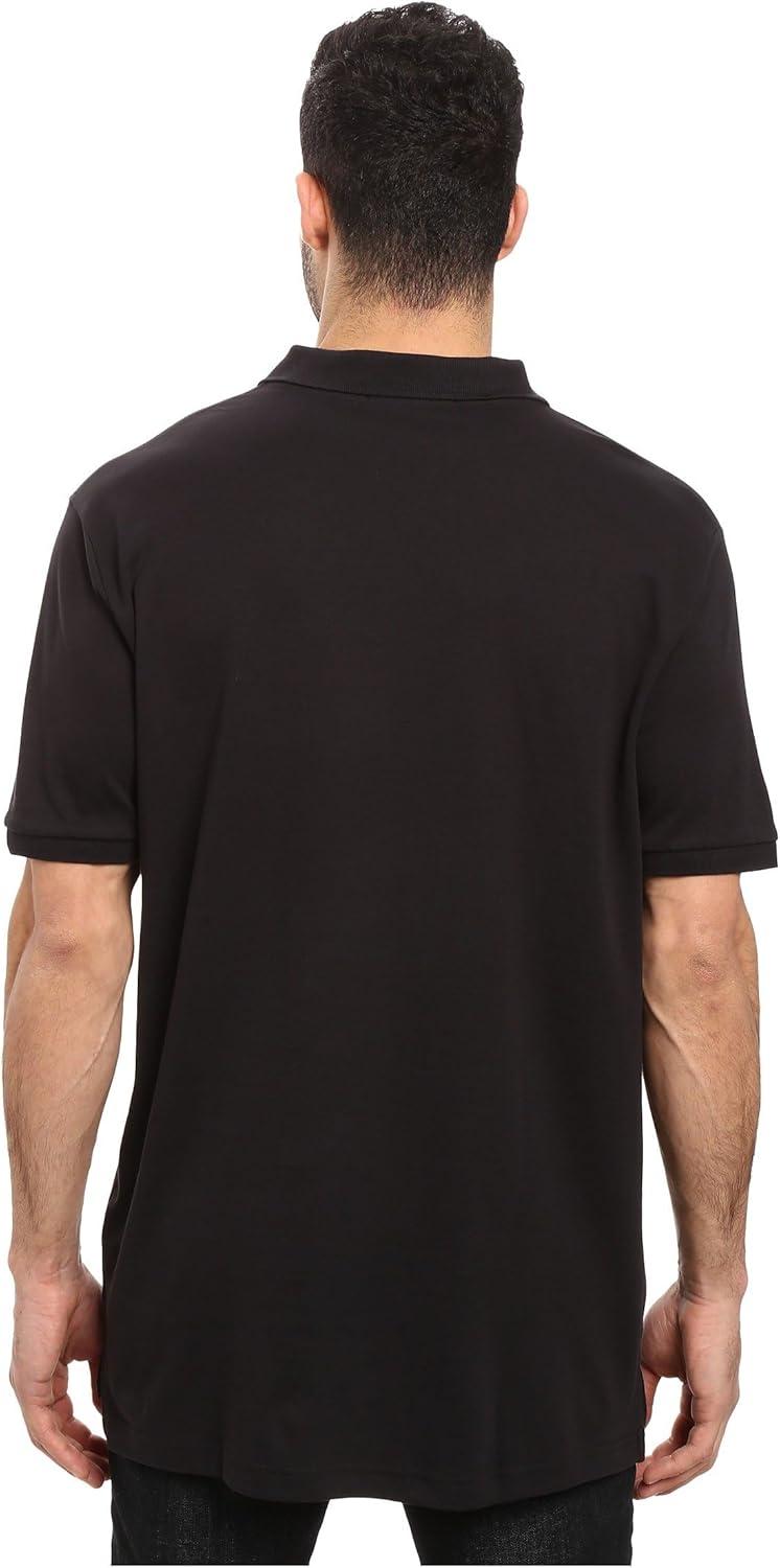 image:imageUS Polo Assn Mens Solid Short Sleeve Interlock Polo Shirt Golf Shirts for Men Business Casual PolosBlack