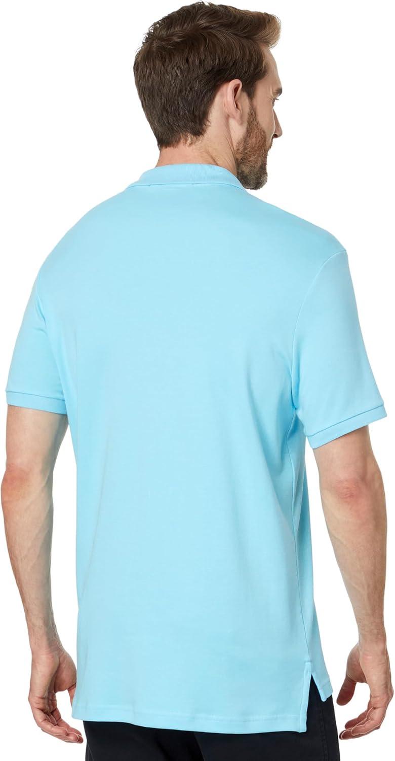image:imageUS Polo Assn Mens Solid Short Sleeve Interlock Polo Shirt Golf Shirts for Men Business Casual PolosTropical Breeze
