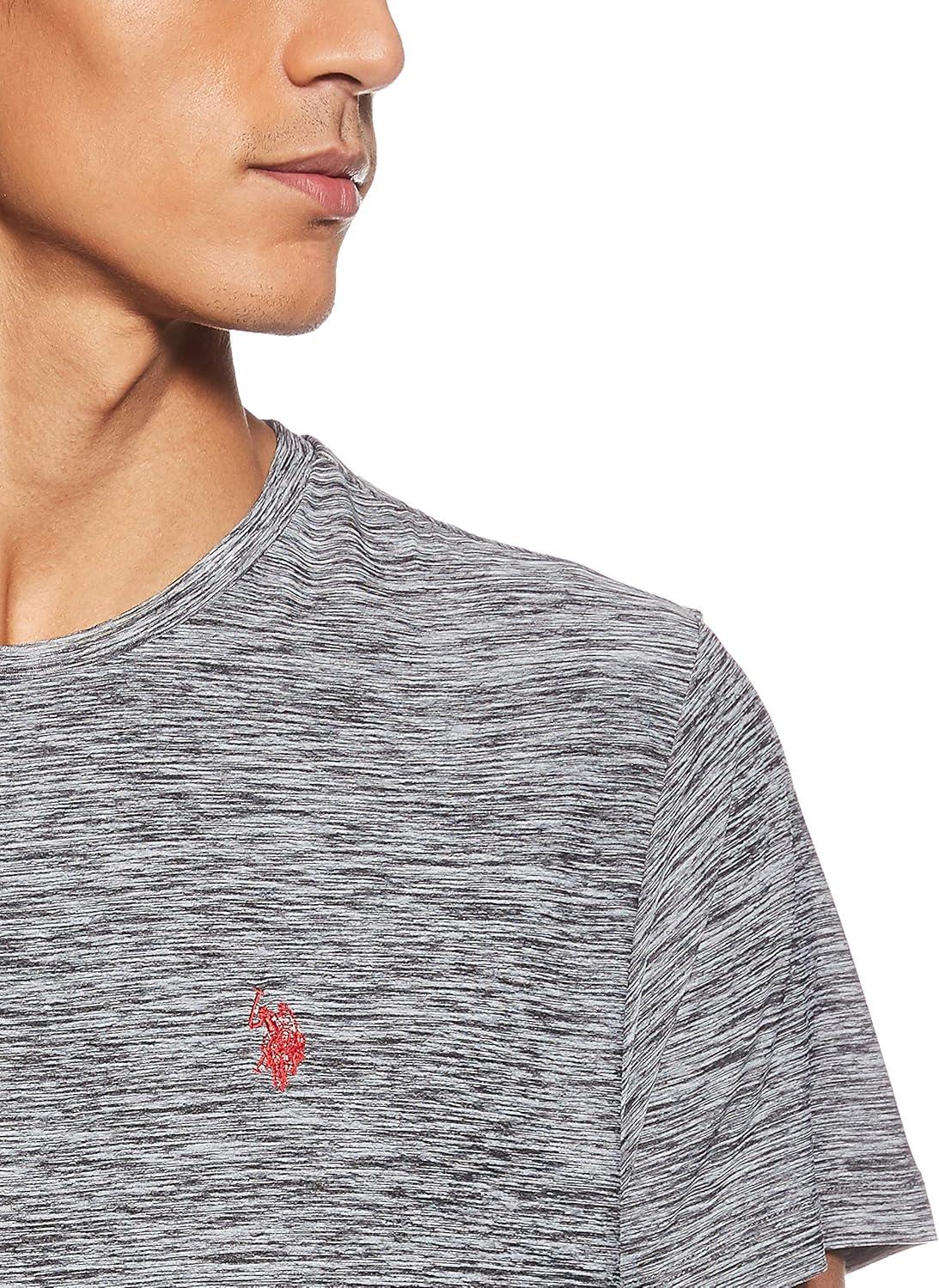 image:imageUS Polo Assn Short Sleeve Crew Neck Solid TShirt ShirtBlack Ffdc