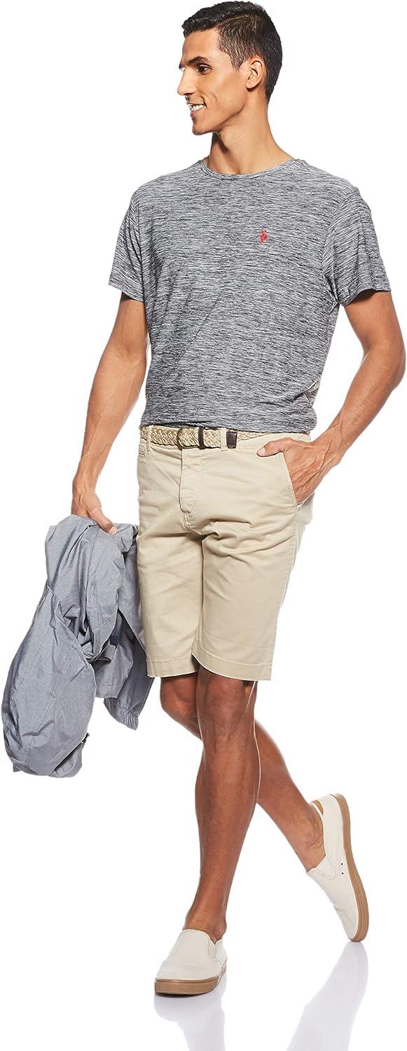image:imageUS Polo Assn Short Sleeve Crew Neck Solid TShirt ShirtBlack Ffdc
