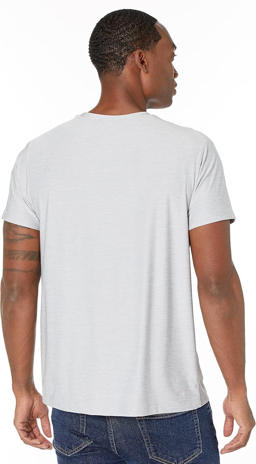 image:imageUS Polo Assn Short Sleeve Crew Neck Solid TShirt ShirtLight Heather Gray Ffdc