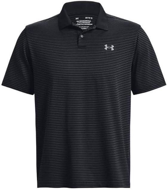 image:imageUnder Armour UnisexAdult Mens Ua Matchplay Stripe PoloBlack
