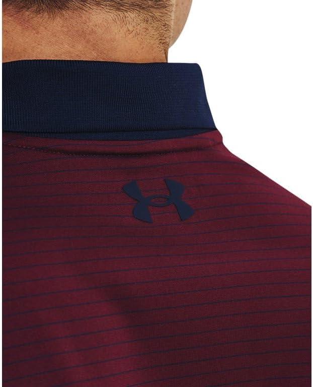 image:imageUnder Armour UnisexAdult Mens Ua Matchplay Stripe PoloMar
