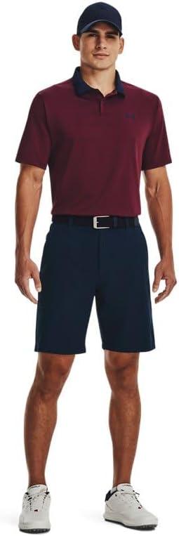 image:imageUnder Armour UnisexAdult Mens Ua Matchplay Stripe PoloMar