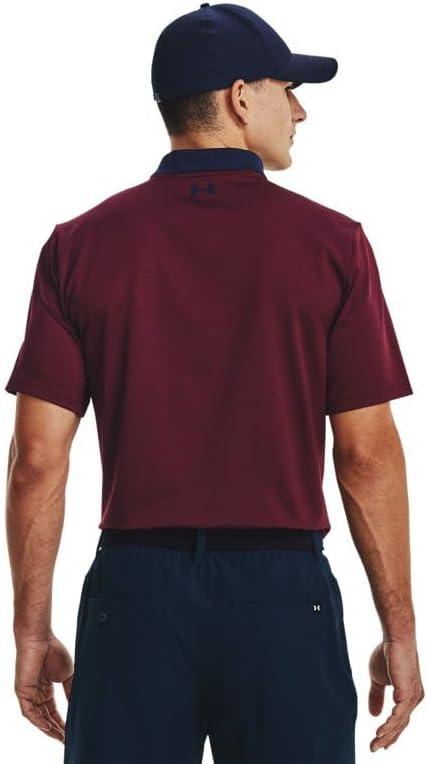 image:imageUnder Armour UnisexAdult Mens Ua Matchplay Stripe PoloMar