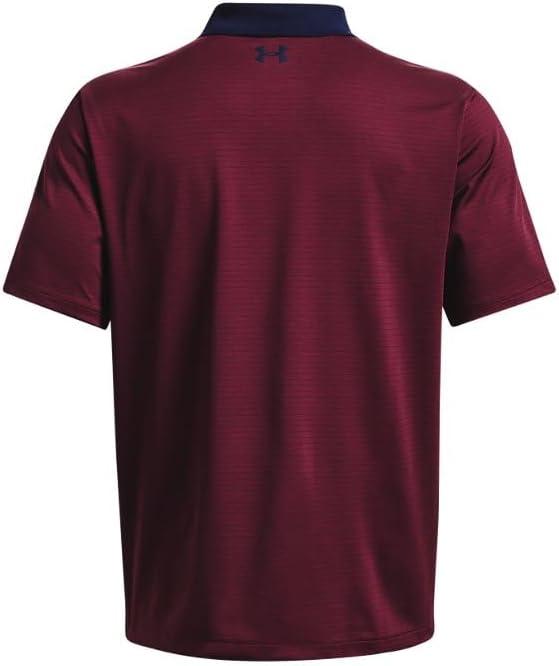 image:imageUnder Armour UnisexAdult Mens Ua Matchplay Stripe PoloMar