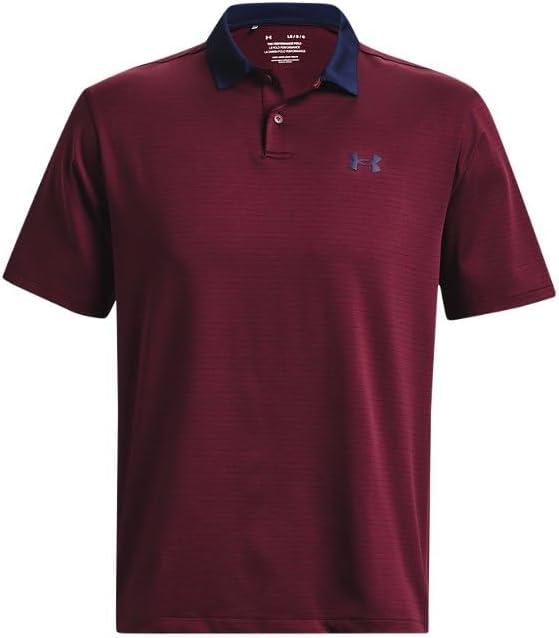 image:imageUnder Armour UnisexAdult Mens Ua Matchplay Stripe PoloMar