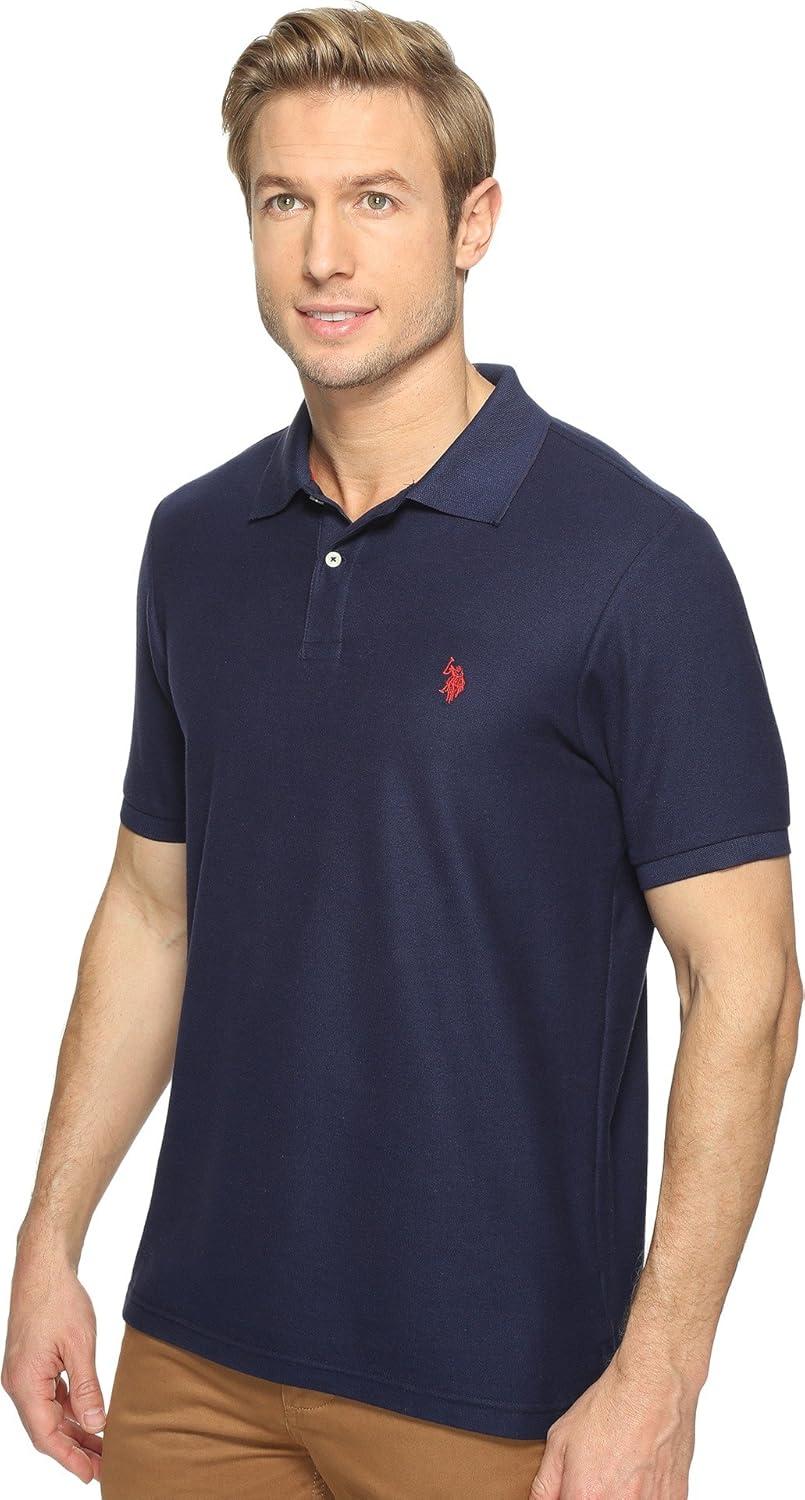 image:imageUs Polo Assn Mens Ultimate Pique Polo Classic Navy L