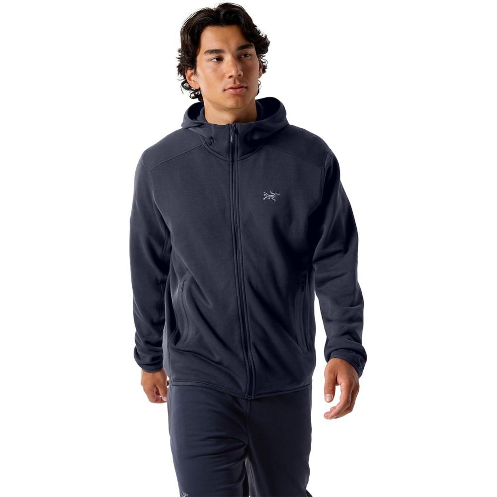 image:imageArcteryx Kyanite Mens Hoody Warm Polartec Stretch Fleece Midlayer MoistureWicking Hoodies for MenBlack Sapphire
