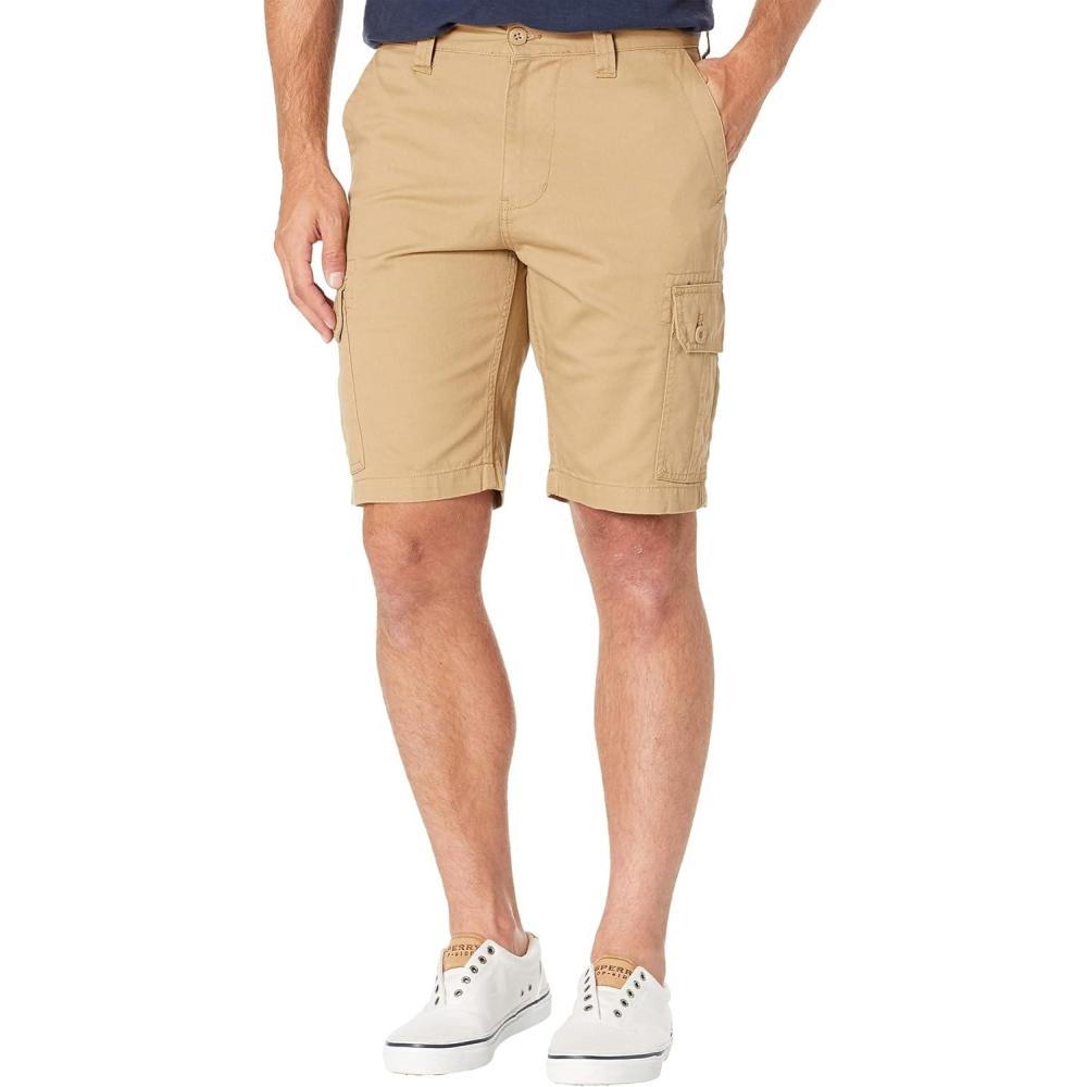 image:imageBELTED TWILL CARGO SHORTSHoney
