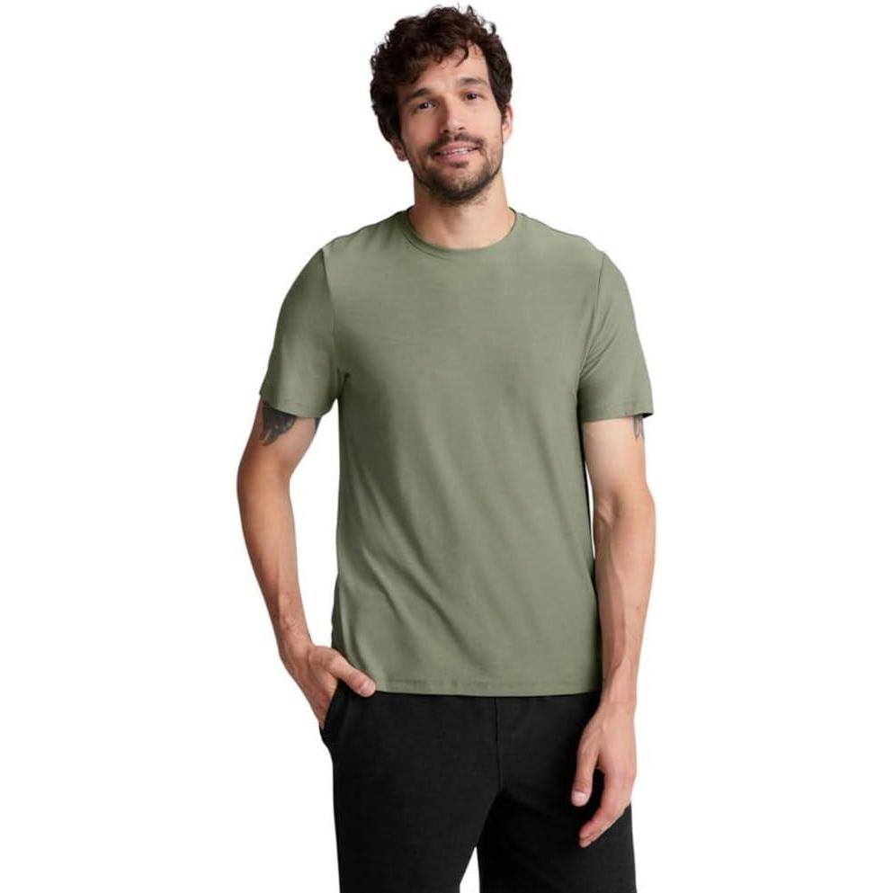 image:imageBeyond Yoga Mens Always Beyond Crew Tee 20Grey Sage Heather