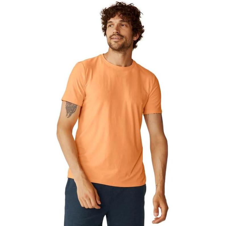image:imageBeyond Yoga Mens Always Beyond Crew Tee 20Marmalade Heather