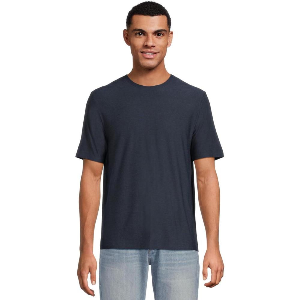 image:imageBeyond Yoga Mens Always Beyond Crew Tee 20Nocturnal Navy