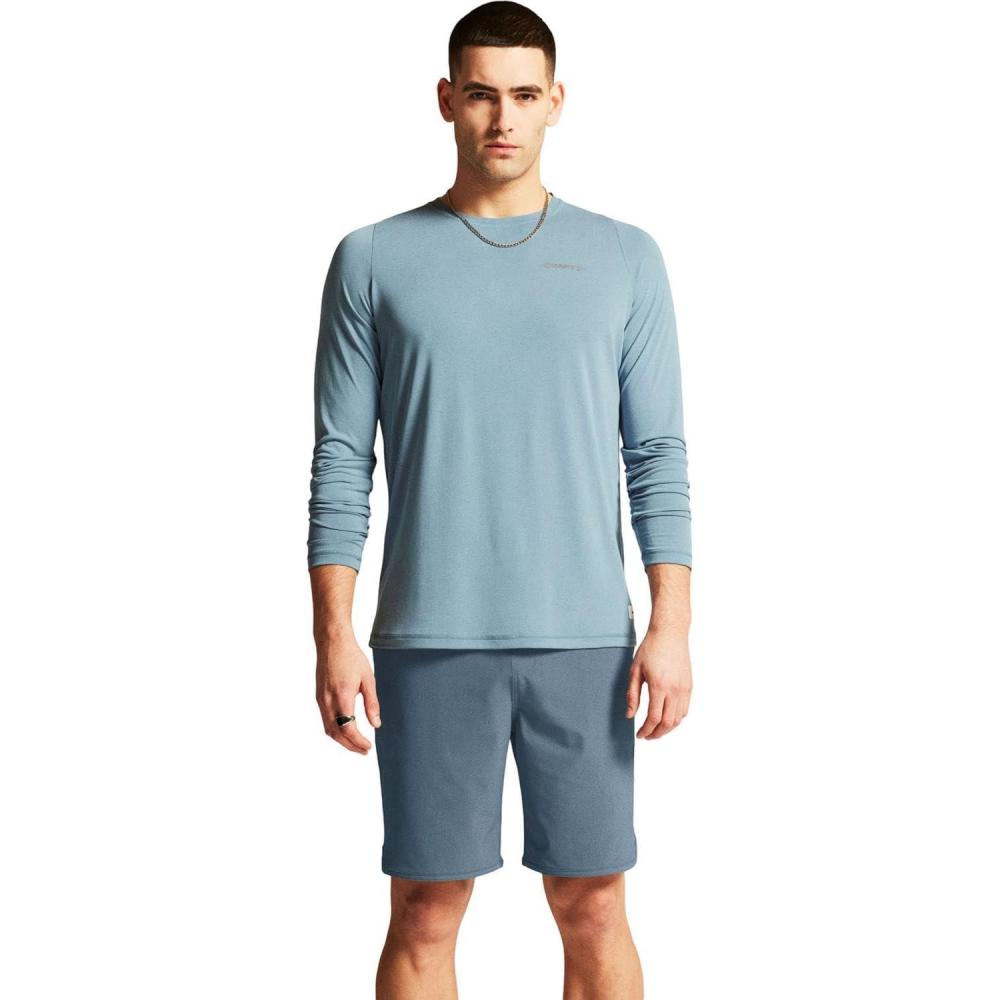 image:imageCraft Mens Collective BiBlend Longsleeve TeeRiver