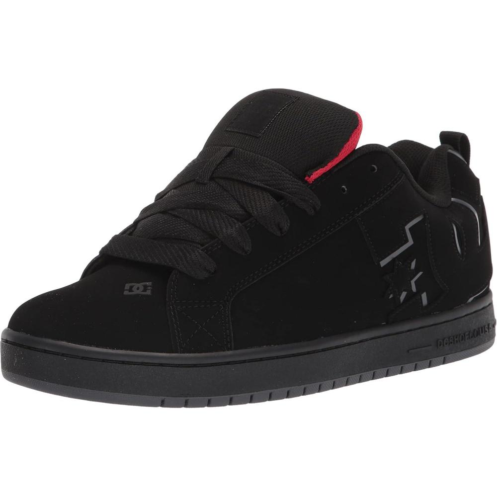 image:imageDC Mens Court Graffik Casual Skate Shoes BlackRED 10