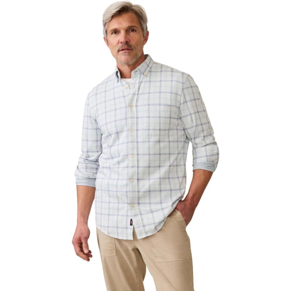 image:imageFaherty Mens Coastline Knit ShirtHidden Lake Plaid
