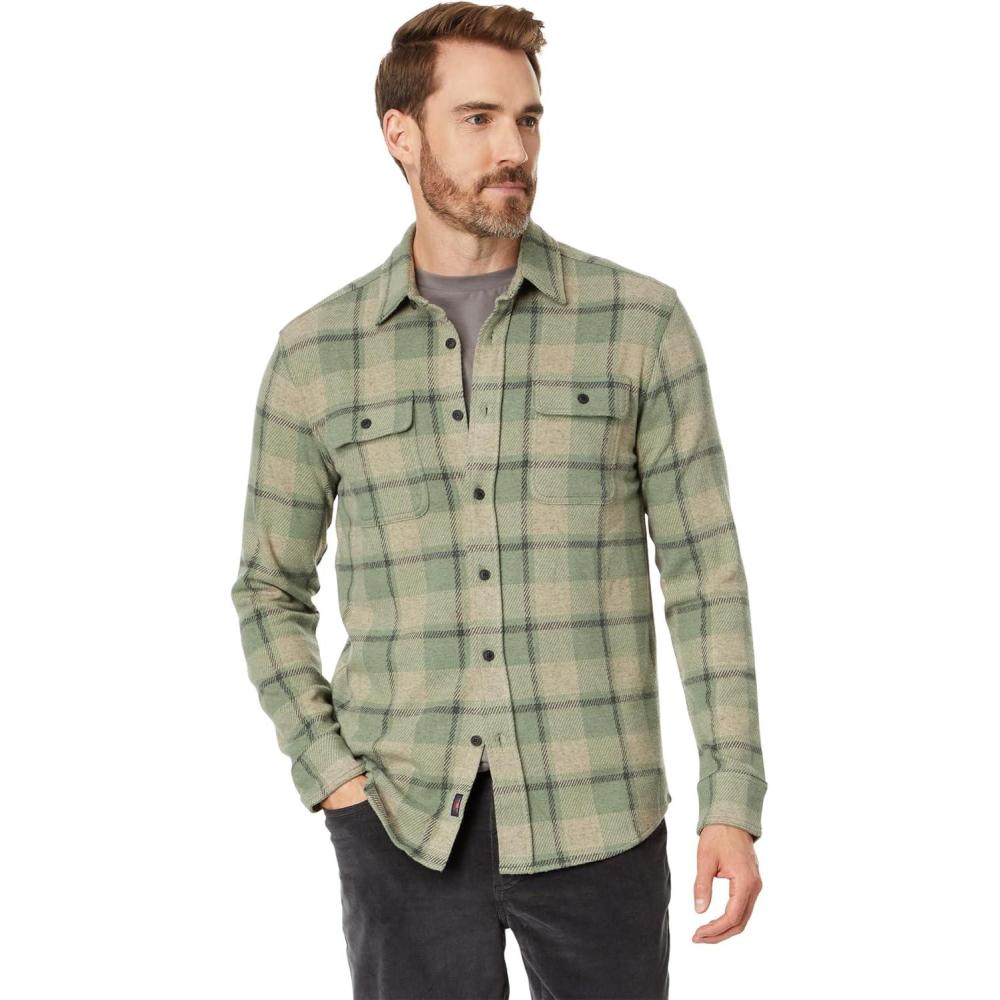 image:imageFaherty Mens Legend Sweater ShirtForest Drive Plaid