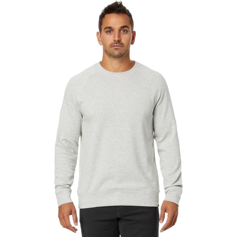 image:imageFaherty Mens Legend Sweater ShirtLight Heather Grey