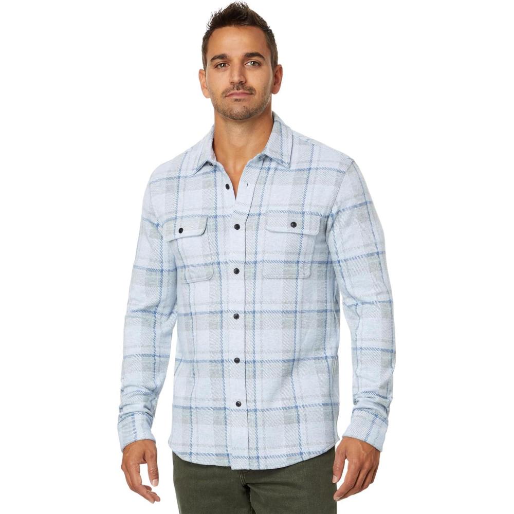 image:imageFaherty Mens Legend Sweater ShirtMaine Sky Plaid