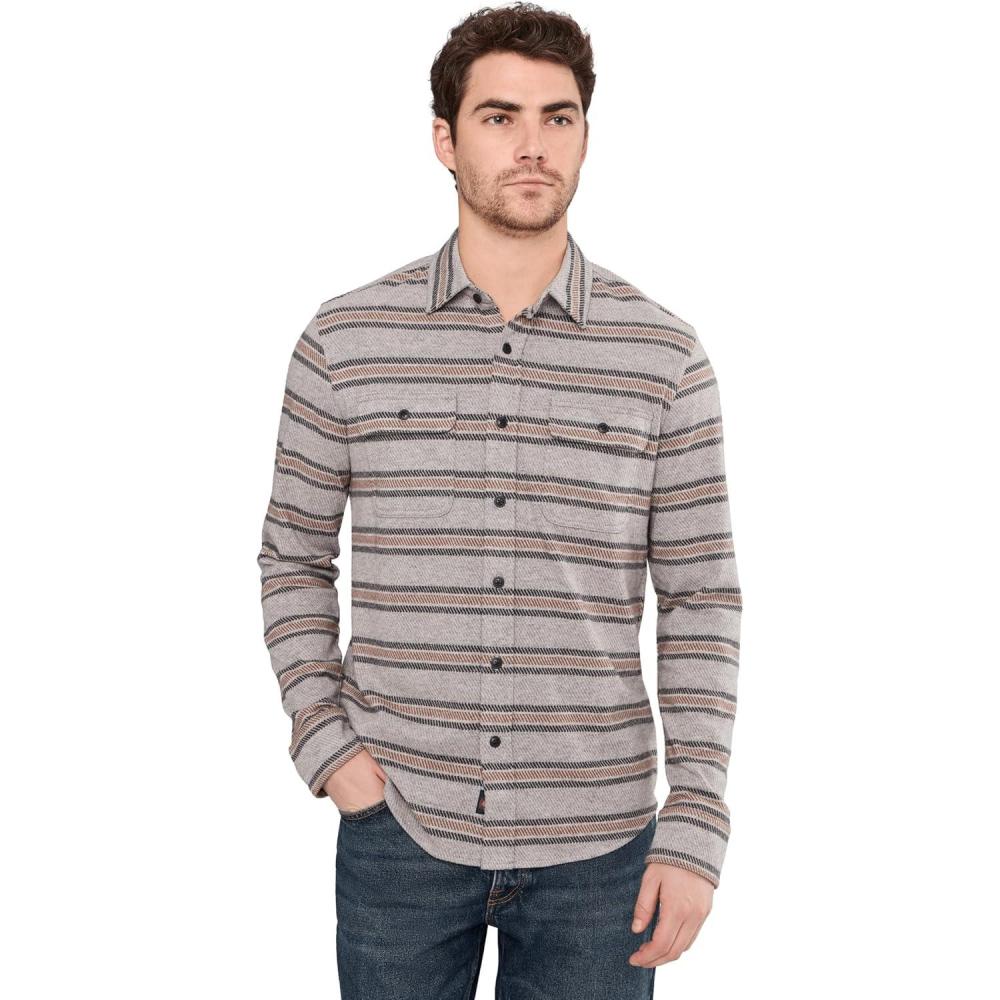 image:imageFaherty Mens Legend Sweater ShirtRock Coast Stripe