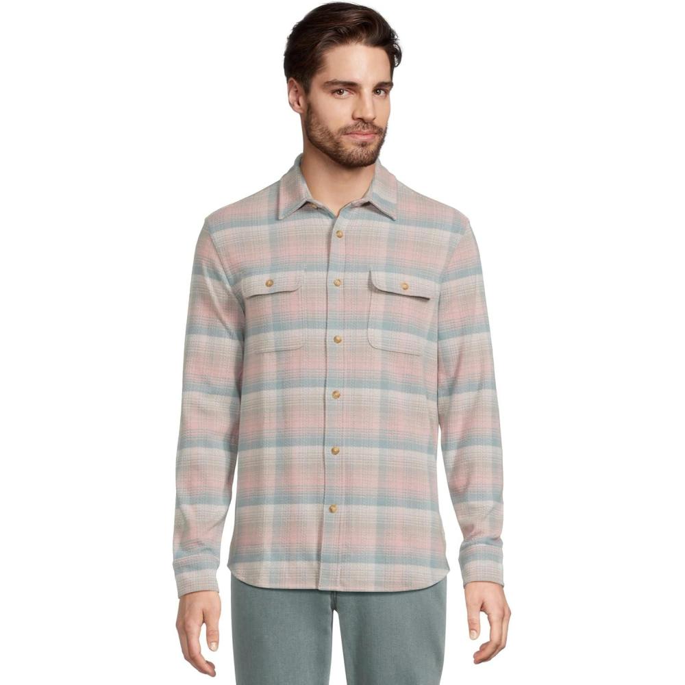 image:imageFaherty Mens Legend Sweater ShirtSedona Sage Plaid