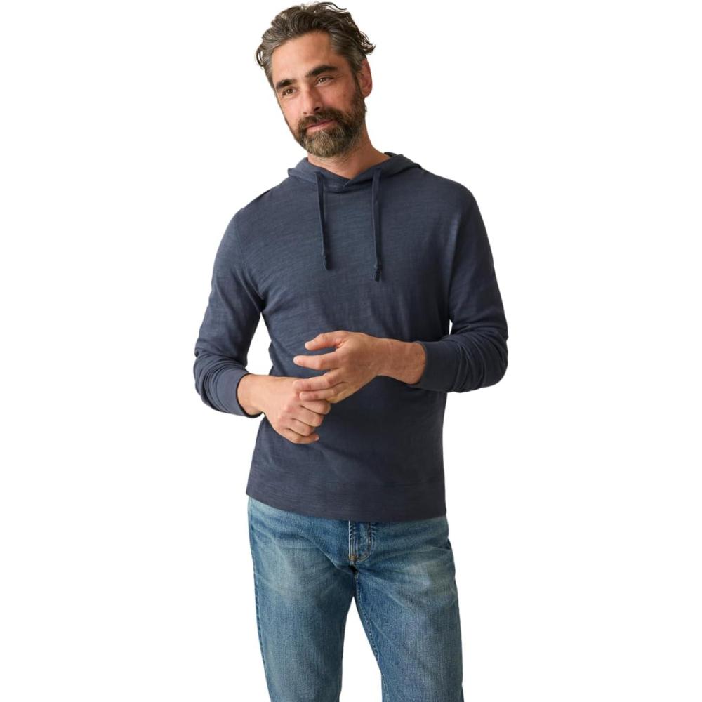 image:imageFaherty Mens Sunwashed Slub HoodieBlue Nights