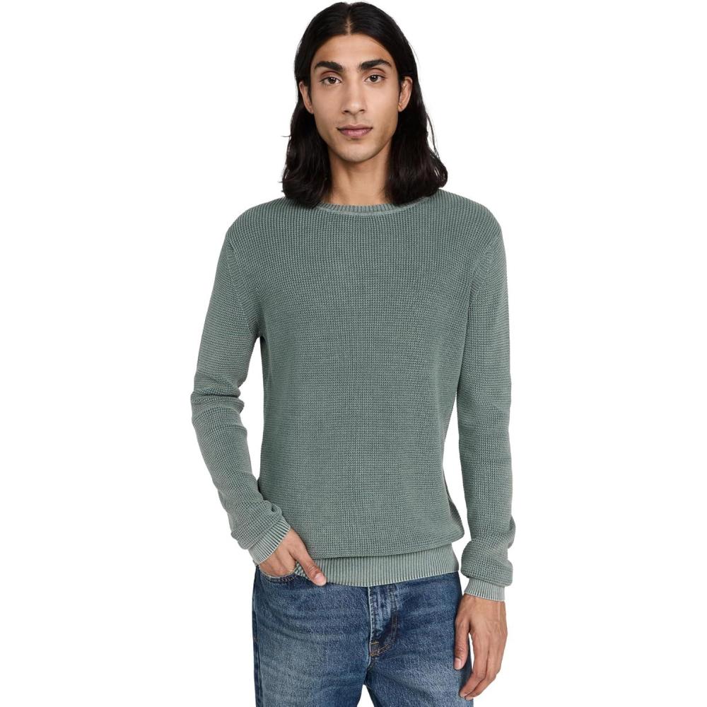 image:imageFaherty Mens Sunwashed Slub HoodieMountain Olive