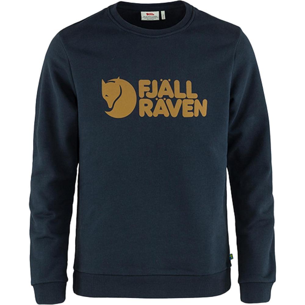 image:imageFjllrven mens Fjallraven Logo SweaterDark Navy
