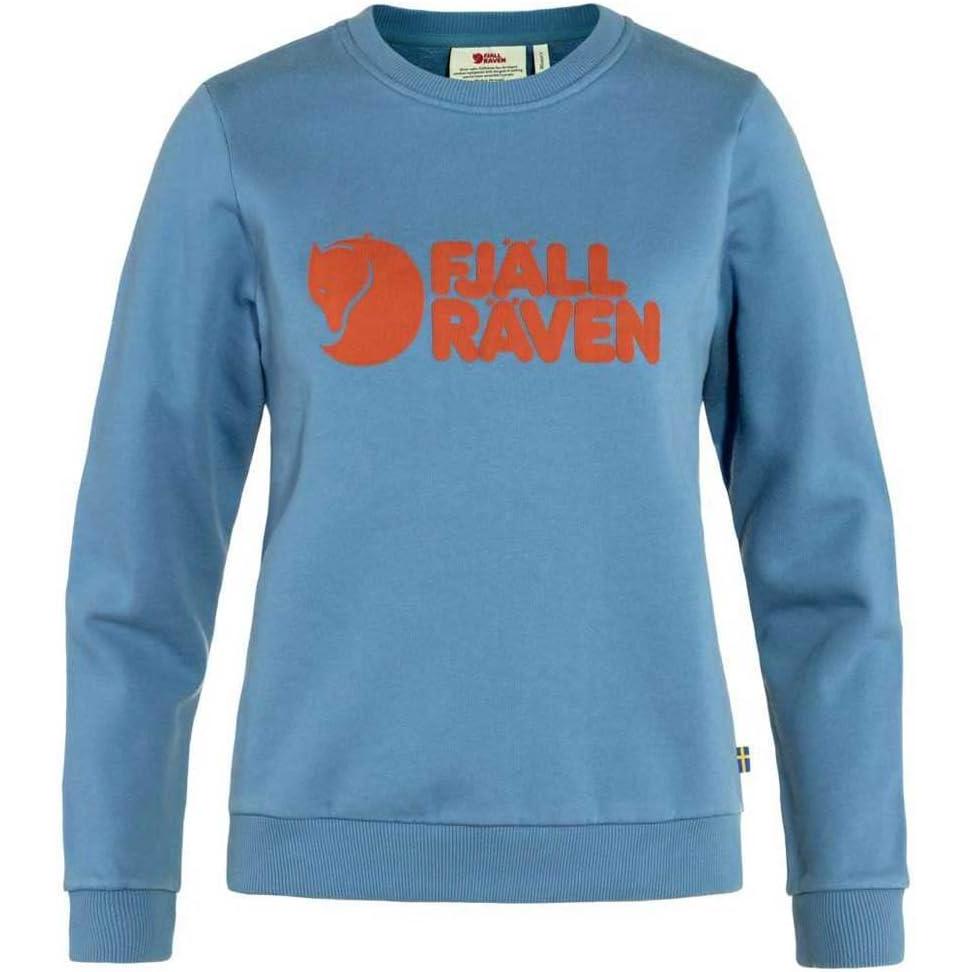 image:imageFjllrven mens Fjallraven Logo SweaterDawn Blueterracotta Brown
